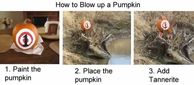 exploding pumpkin