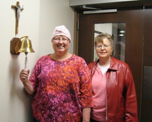 ringing the bell at chemo